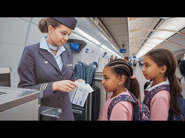 Flight Attendant Rips Up Twin Black Girls' Tickets, Not Knowing Their Father Owns the Entire Airline