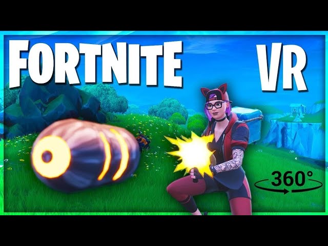 Experience Fortnite in Virtual Reality !   Season 7   360°4K