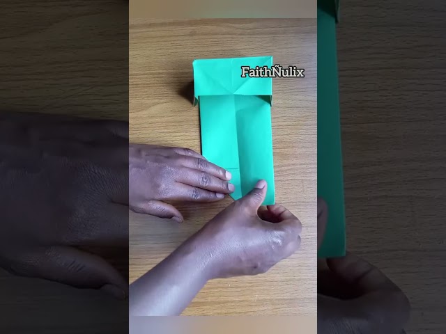 How to make an Origami Football Toy with a sheet of Paper