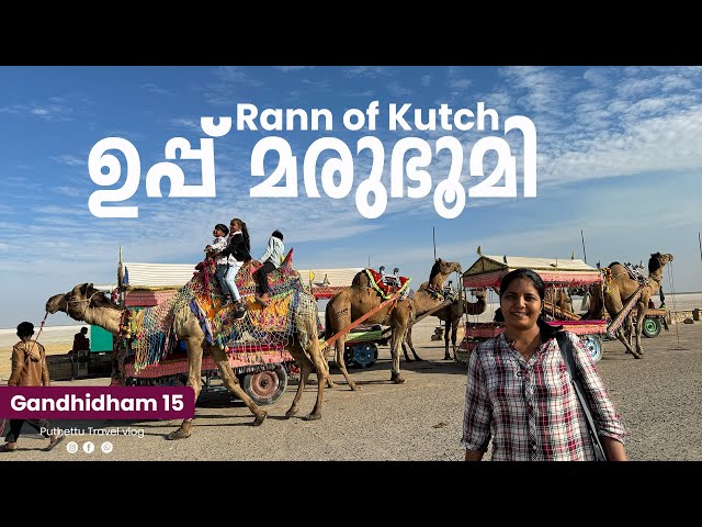 Rann of Kutch ( White Desert  )  | Gandhidam Trip (Gujarat ) | EP -  15 | | Puthettu Travel Vlog |