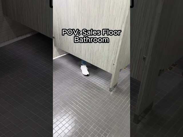 POV Sales Floor Bathroom