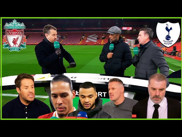 Tottenham vs Liverpool 4-0: Gakpo & Van Dijk Reaction Ange Postecoglou Interview Full Reactions