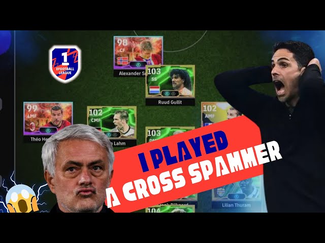 I Made a Cross Spammer RAGE QUIT! 😤| Efootball25