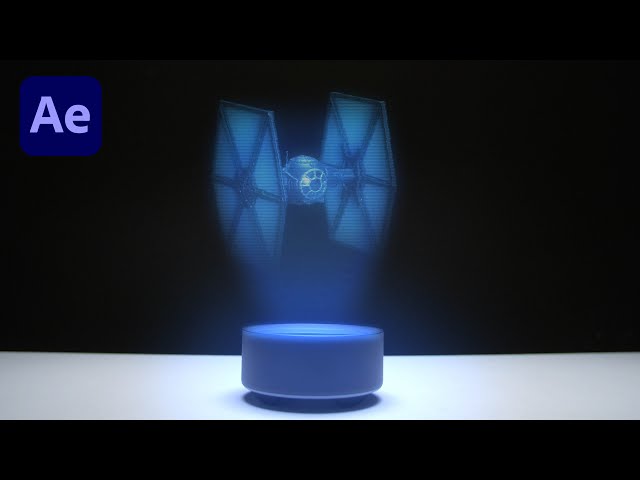 Star Wars Hologram Effect Tutorial - AFTER EFFECTS