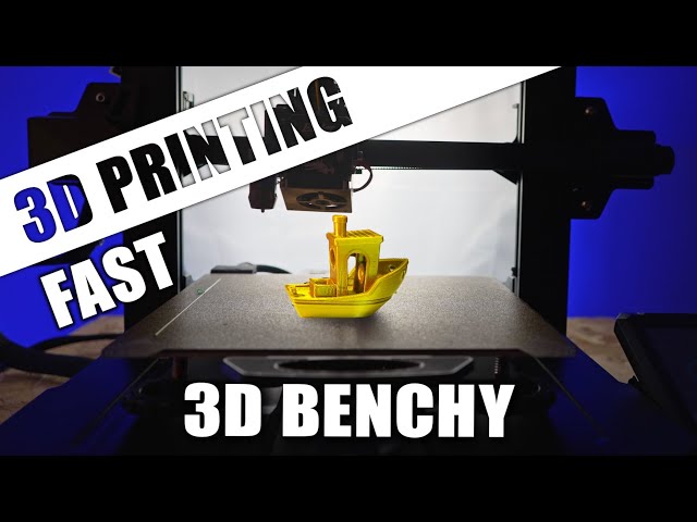 Fast Printing 3D Benchy Real Time Ender 3 S1 Pro Testing 300mm/s #3dprinting #3dbenchy #realtime