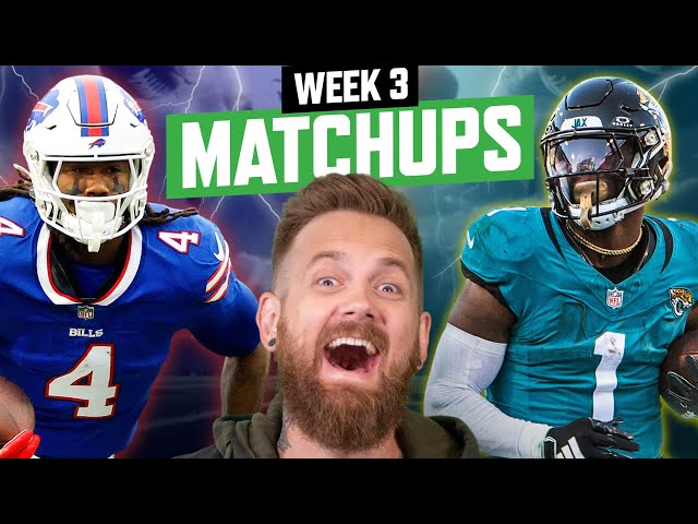 Week 3 Matchups + Wheel of Shame! | Fantasy Football 2024 - Ep. 1638