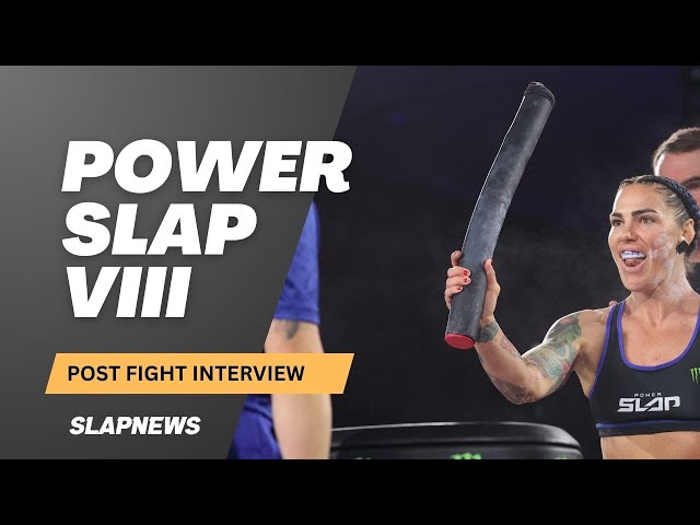 Jackie Cataline Gets In The Win Column At Power Slap 8