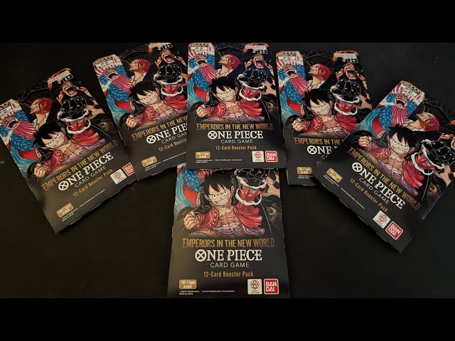 One piece TCG Some more OP09 Blister packs