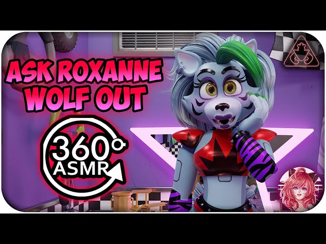 Asking Roxanne Wolf Out~ [360º VR ASMR] | FNAF: Security Breach 360 VR