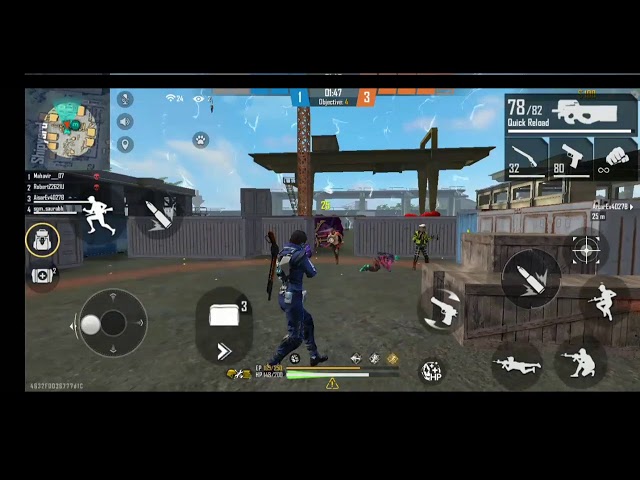 free fire game play