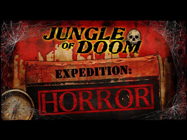 HHN Jungle of Doom scare zone 2023