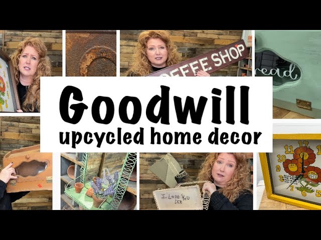 Goodwill Finds: Upcycled Home Decor