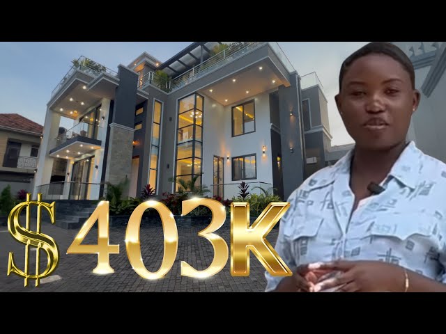 Inside Africa’s Smartest Home 403K U$D Kyanja Uganda