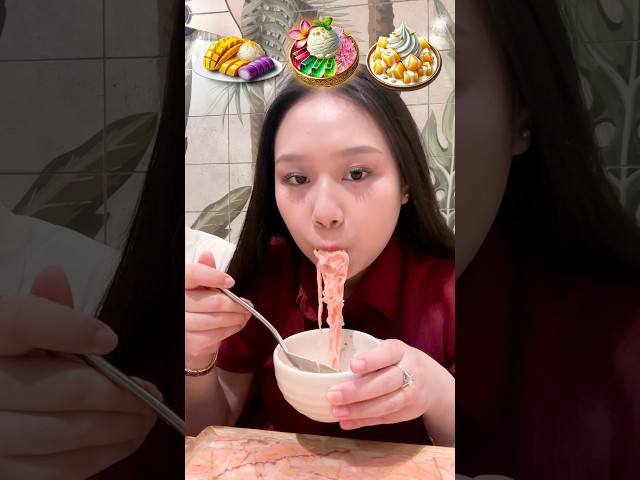 🇹🇭THAI FOOD🇹🇭 EMOJI FOOD EATING CHALLENGE #shorts