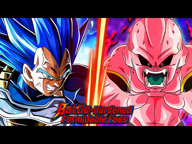 LR STR EVO BLUE VEGETA VS. DRAGON BALL Z EDITION! BATTLE HARDENED FORMIDABLE FOES! (Dokkan Battle)