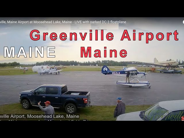 Greenville Airport, Maine at Moosehead Lake