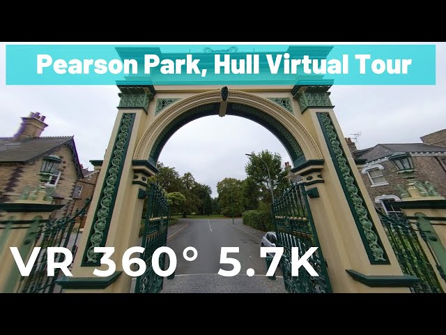 360° VR walking tour around Pearson Park in Hull. For Oculus Quest 2 | 360° 5.7K