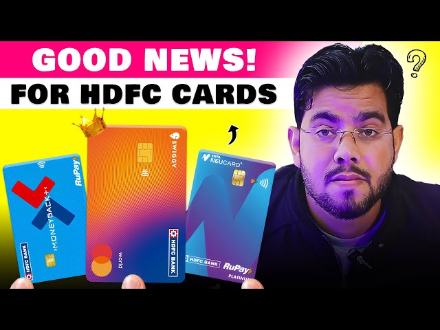 🔥3 Good News! for Hdfc Credit Card Holders - Last Date 31st March 2025!