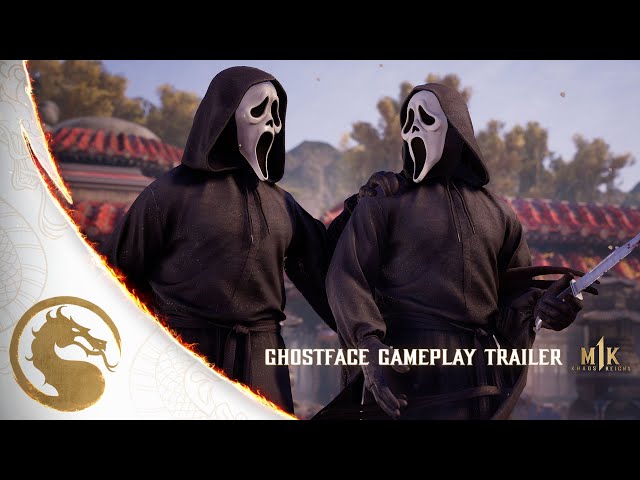 Mortal Kombat 1: Khaos Reigns - Official Ghostface Gameplay Trailer