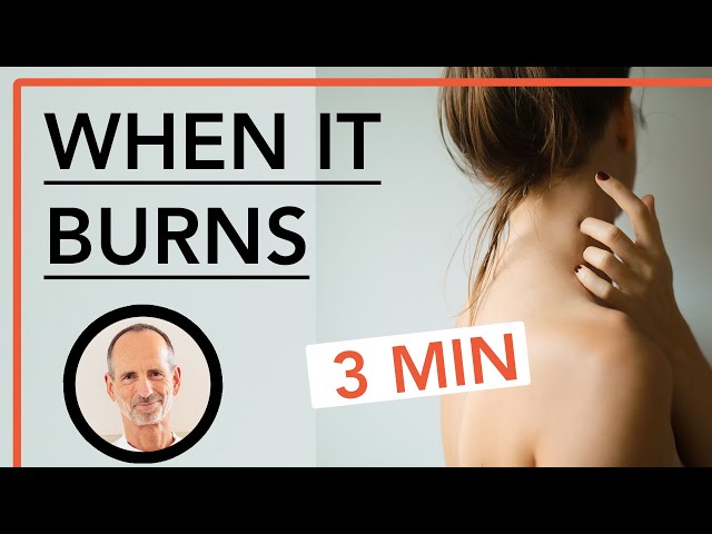 Burning Pain In Shoulder Blades 🔥 (Easy Exercise)