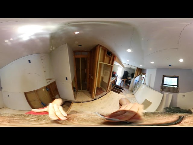 Short 360 tour of Mom's home rebuild progress