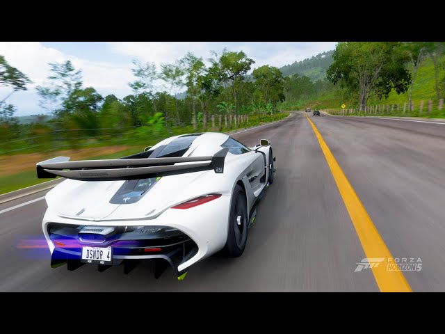 KOENIGSEGG JESKO INSANE SPEED VS EVERYTHING | FORZA HORIZON 5 | 4K 2160p60