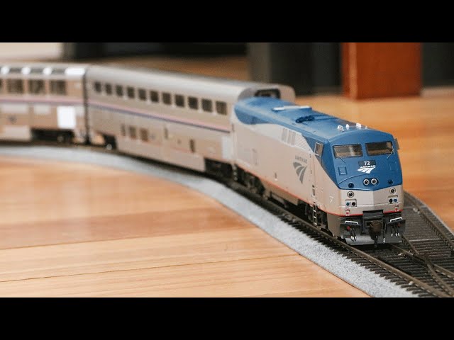 Kato HO Scale Amtrak Superliner Unboxing