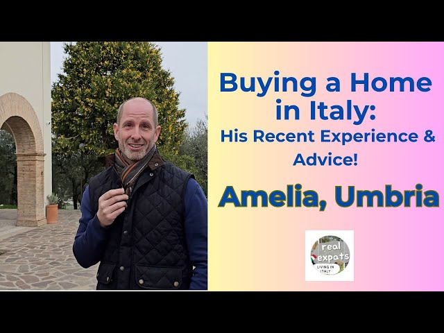 Buying a property in Italy: Expat Shares His Recent Experience & Costs