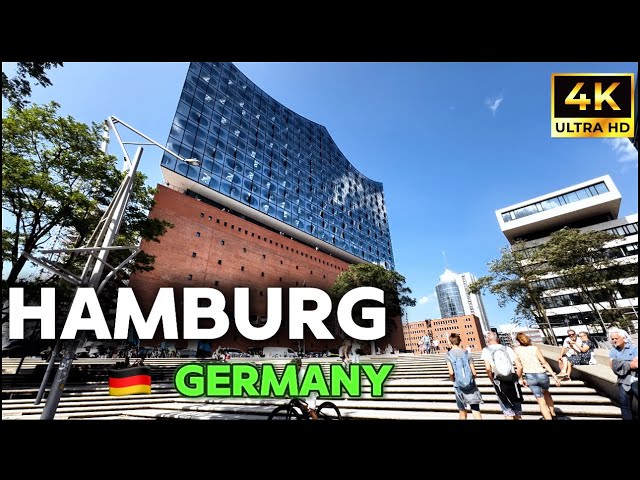 Hamburg Walking Tour in 4K Ultra HD - Explore Iconic Sights & Landmarks