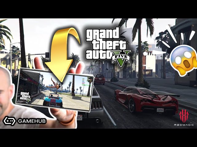 GTA V Android‼️ - AWESOME Graphics 😱 - Red MAGIC 10 Pro // GameFusion Emulator v2.0.5