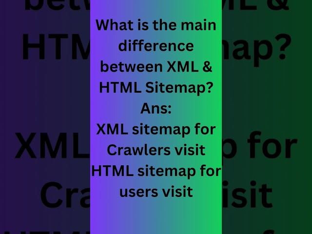 Top 8 Sitemaps Interview Questions & Answers by any interviewer in 2025 | SEO Pathshala