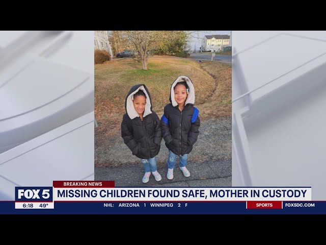 6-year-old Stafford County sisters safely located; mother in custody | FOX 5 DC