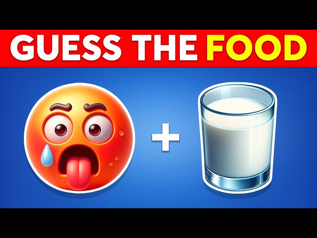 Guess The FOOD By Emoji? 🥛 Breakfast Emoji Quiz