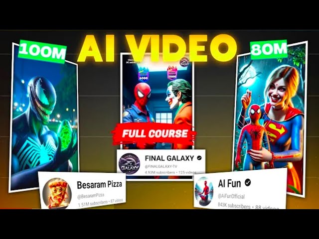 How To Creat  Ai short Video  @BesaramPizza   @FINALGALAXY-TV  Beat Aap For Ai Editing