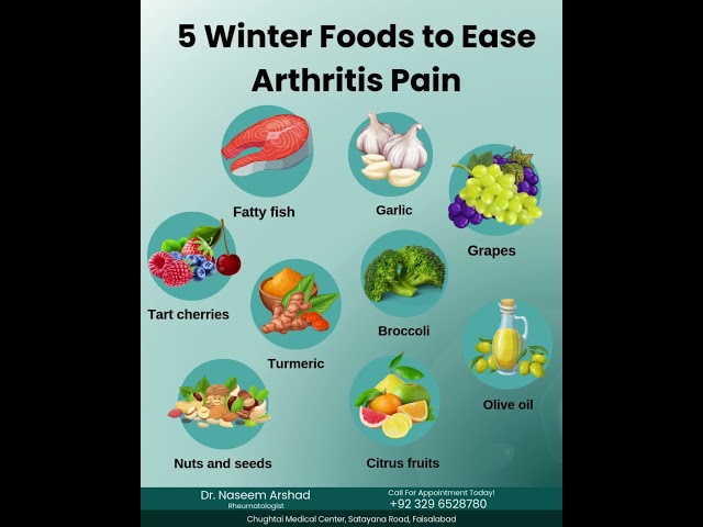 Winter Foods to Ease Arthritis Pain | Best Foods for Joint Health