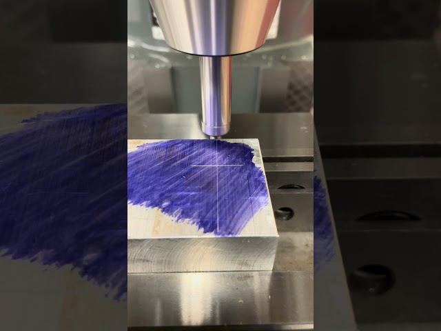 Edge finding by moving the milling saddle