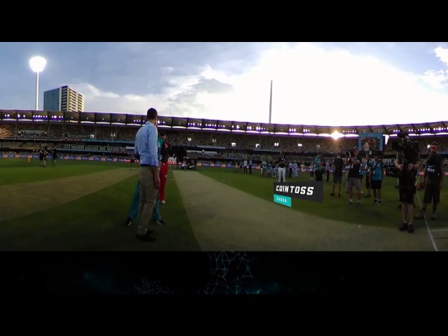 Brendon McCullum Coin Toss in 360