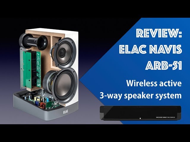 Elac Navis ARB 51 Active wireless speakers