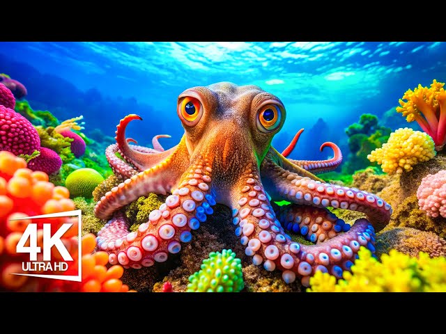 Dreamlike Aquatic Wonders 4K VIDEO - NATURE ADVENTURE | Discovering Deep Sea Swarm