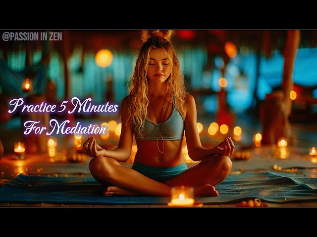 Relaxing 5-Minute Evening Meditation for Beginners