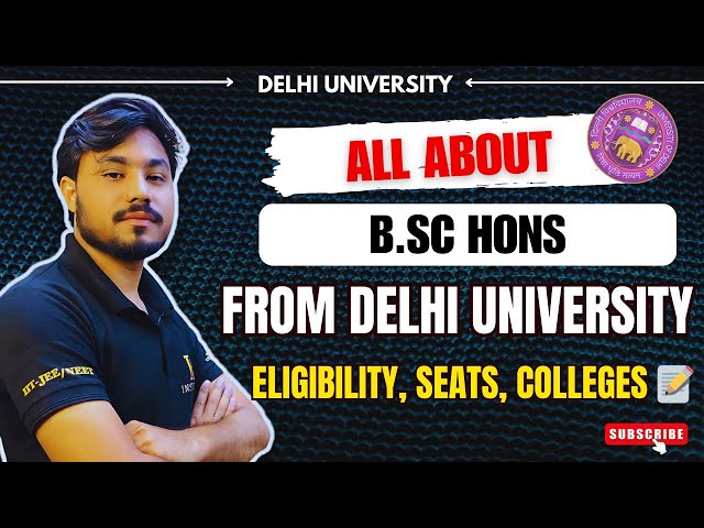 All About B.Sc Hons From Delhi University | CUET 2025: B.sc (H) #cuet #k2institute