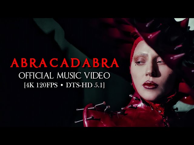 Lady Gaga - Abracadabra (Official Music Video) [4K 120FPS • DTS HD 5.1]