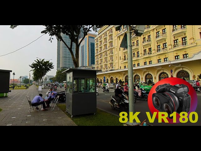 MODERN HO CHI MINH CITY police working to their limits 8K 4K VR180 3D (Travel Videos ASMR Music)