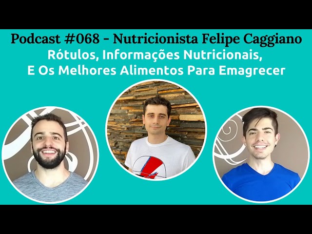 Podcast #068 - Relação Proteína:Energia, Emagrecimento, E Rótulos Enganadores, Com Felipe Caggiano