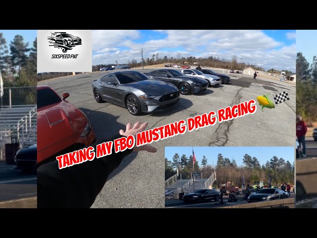 DRAG RACING MY 2020 MUSTANG?!😱(+ Edelbrock Cars & COFFEE)