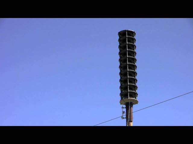 New Outdoor Warning Siren System- St. Louis County 2011