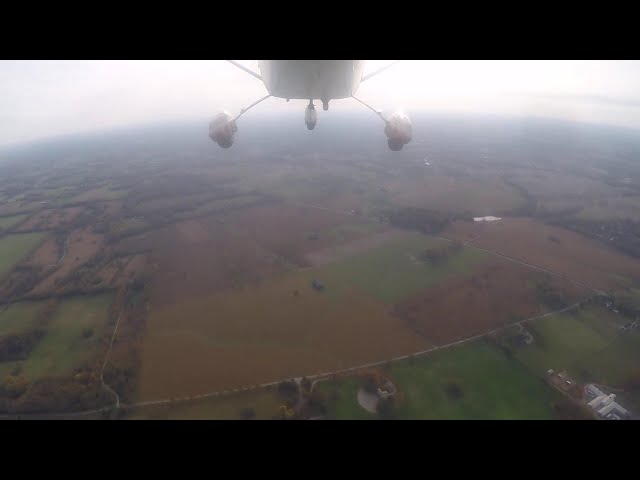 Take Off Lexington KY - High Winds - Tail Camera #aviationguys #flying