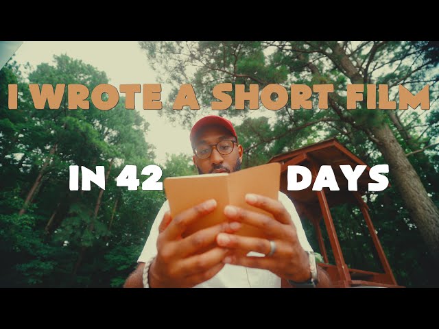 I wrote a short film in 42 days | lacuna