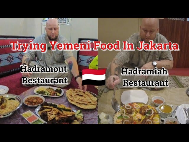 TRYING YEMENI 🇾🇪 FOOD FROM HADRAMIAH & HADRAMOUT YAMAN ARABIC RESTAURANTS IN JAKARTA.