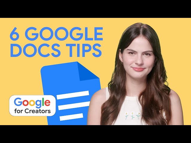 6 Google Docs Tips To Boost Productivity